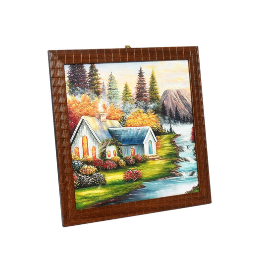 Hand-Painted Landscape Wall Art