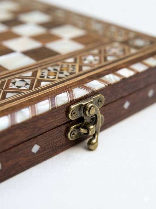 Premium Signature Wooden Chess