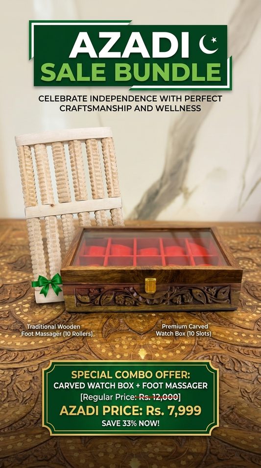 Large Carving Box + Massager — 14 August Bundle