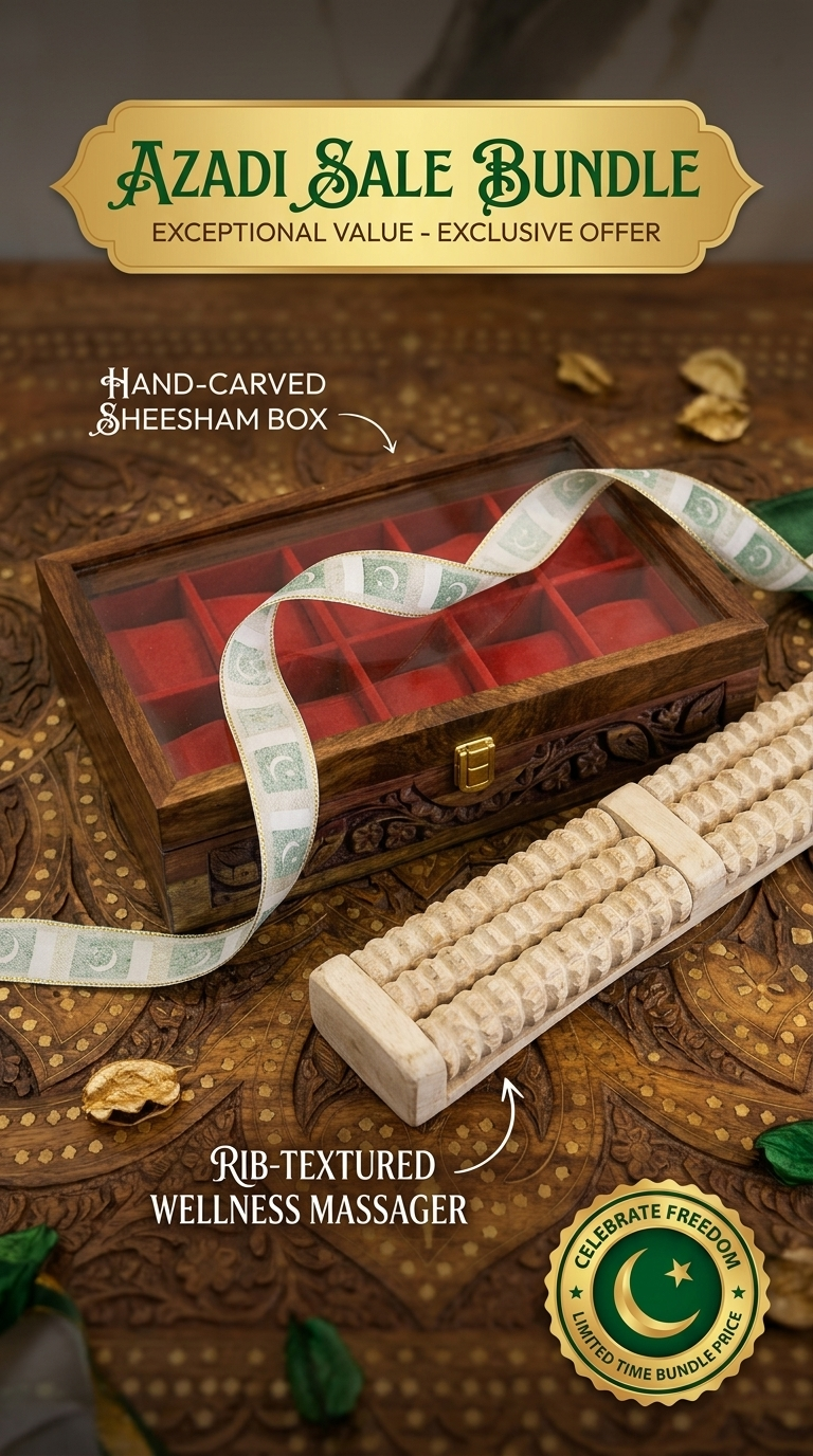 Large Carving Box + Massager β 14 August Bundle