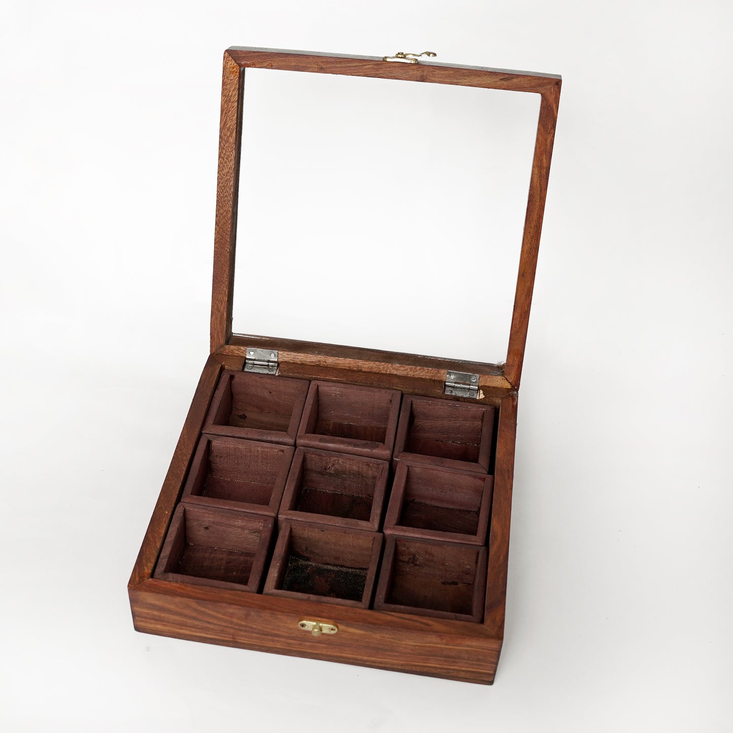 Handcrafted Wooden Masala Box