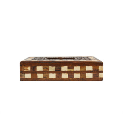 Tissue Box - Shajar Handmade Wooden Tissue Box
