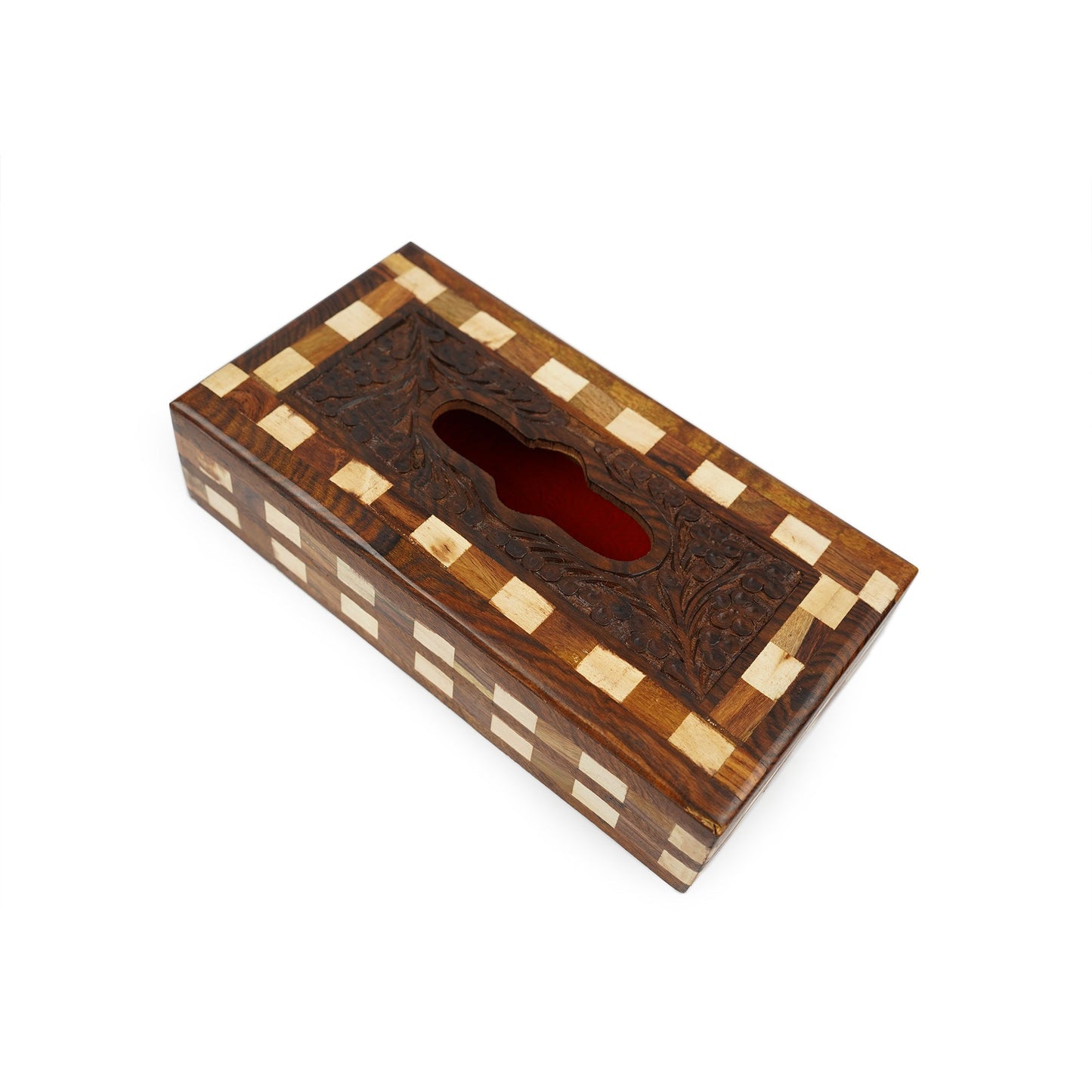 Tissue Box - Shajar Handmade Wooden Tissue Box
