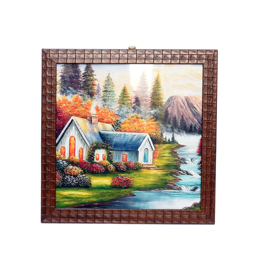 Hand-Painted Landscape Wall Art