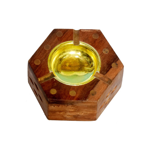 Premium Wooden Ashtray