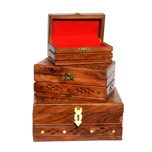 Handcrafted Jewelry Box Set
