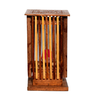 Handcrafted Rosewood Lamp