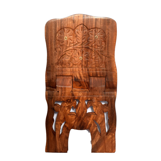 Handcrafted Wooden Quran Stand