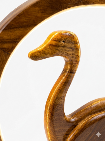 Serenity Swan Halo Lamp