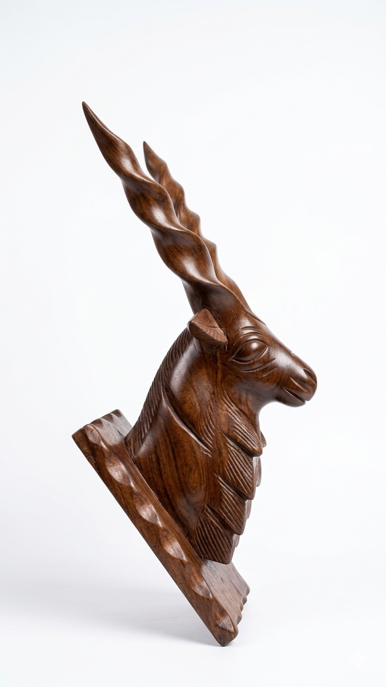 Wall Hanging Markhor