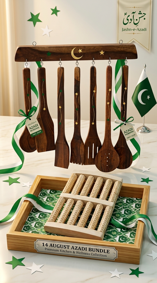 Massager + Spoon Set — 14 August Bundle