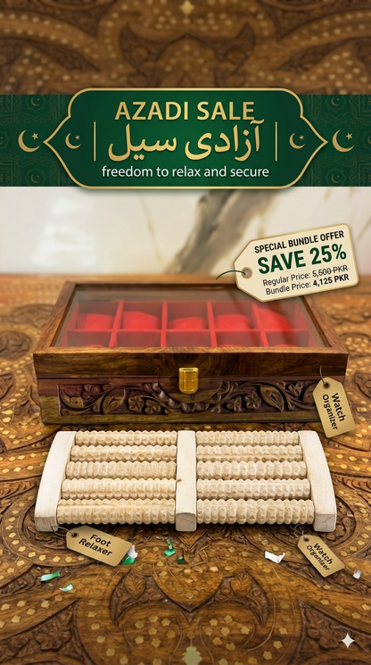 Large Carving Box + Massager — 14 August Bundle